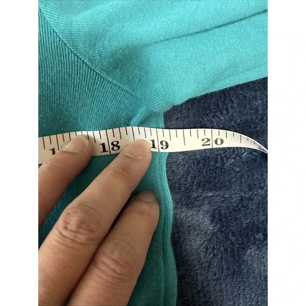 Wondershop Ladies Christmas/Feliz Navidad‎ Pajama Set-Size M-Teal (M9) - Picture 5 of 11